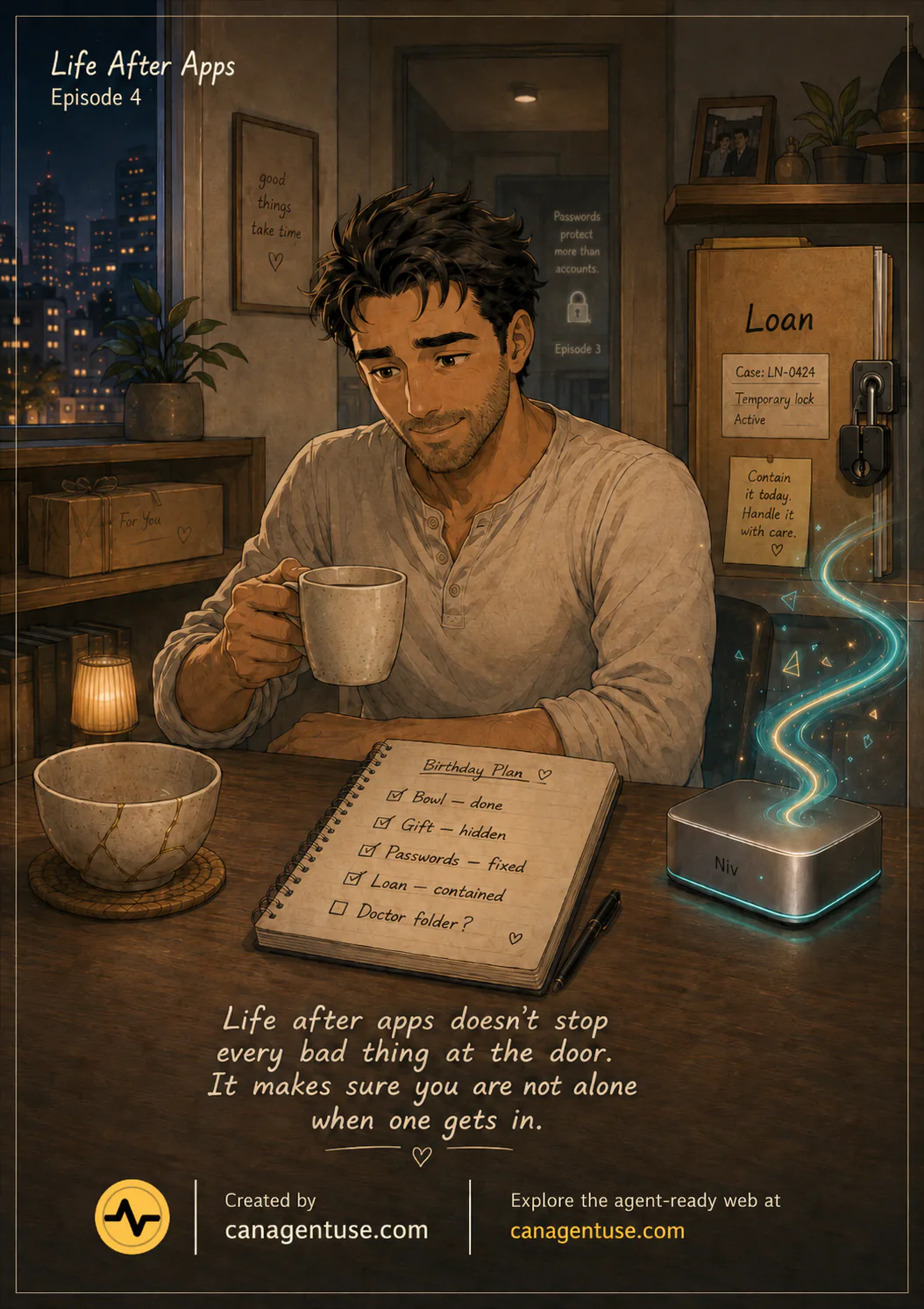 Back page for Life After Apps Episode 4
